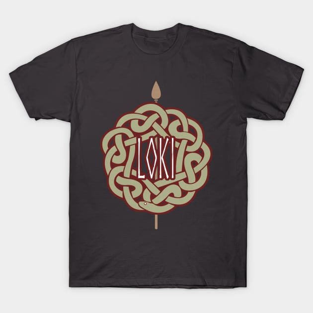 Loki T-Shirt by Art by Angele G